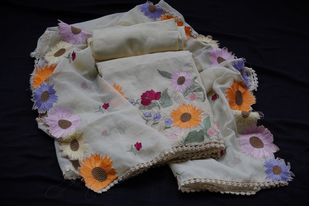 Cotton unstitched suit set