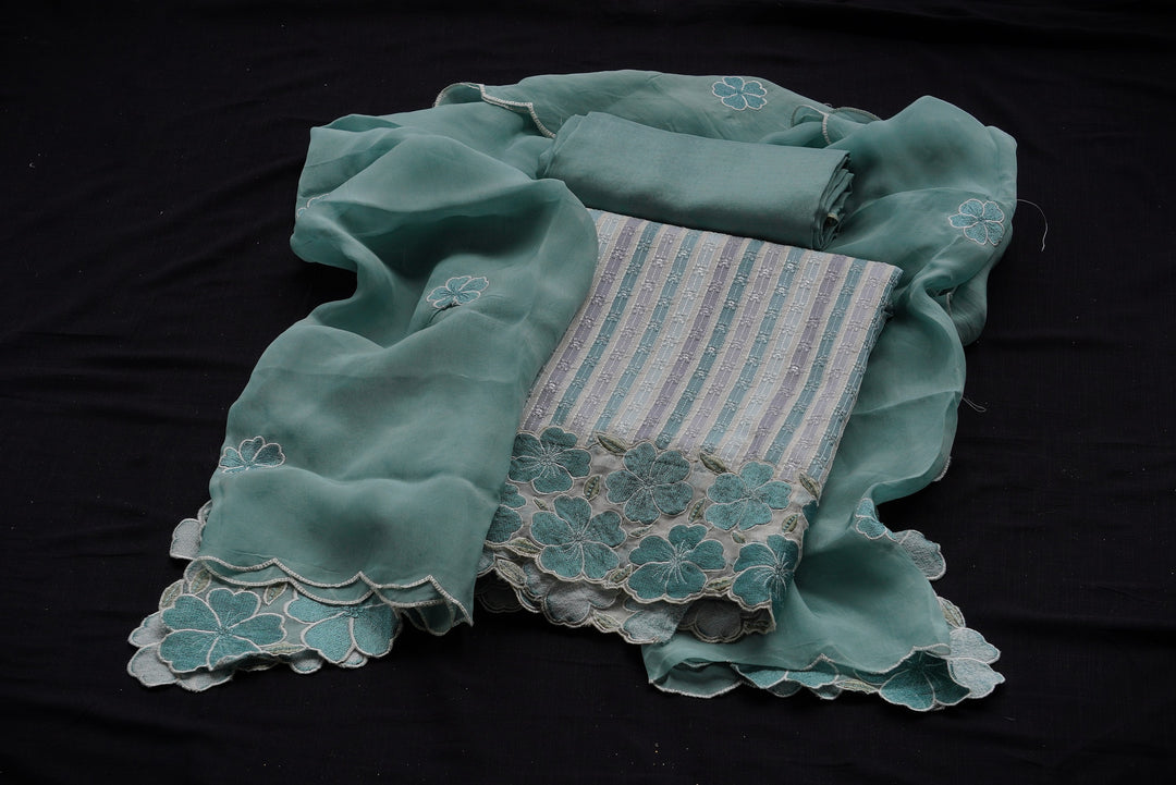 Cotton unstitched suit set