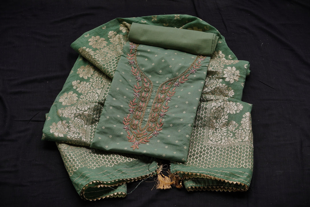 Cotton unstitched suit set