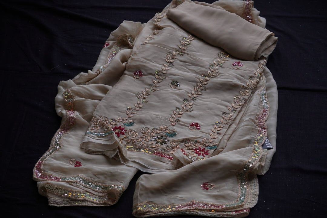 Silk Unstitched Suit Set