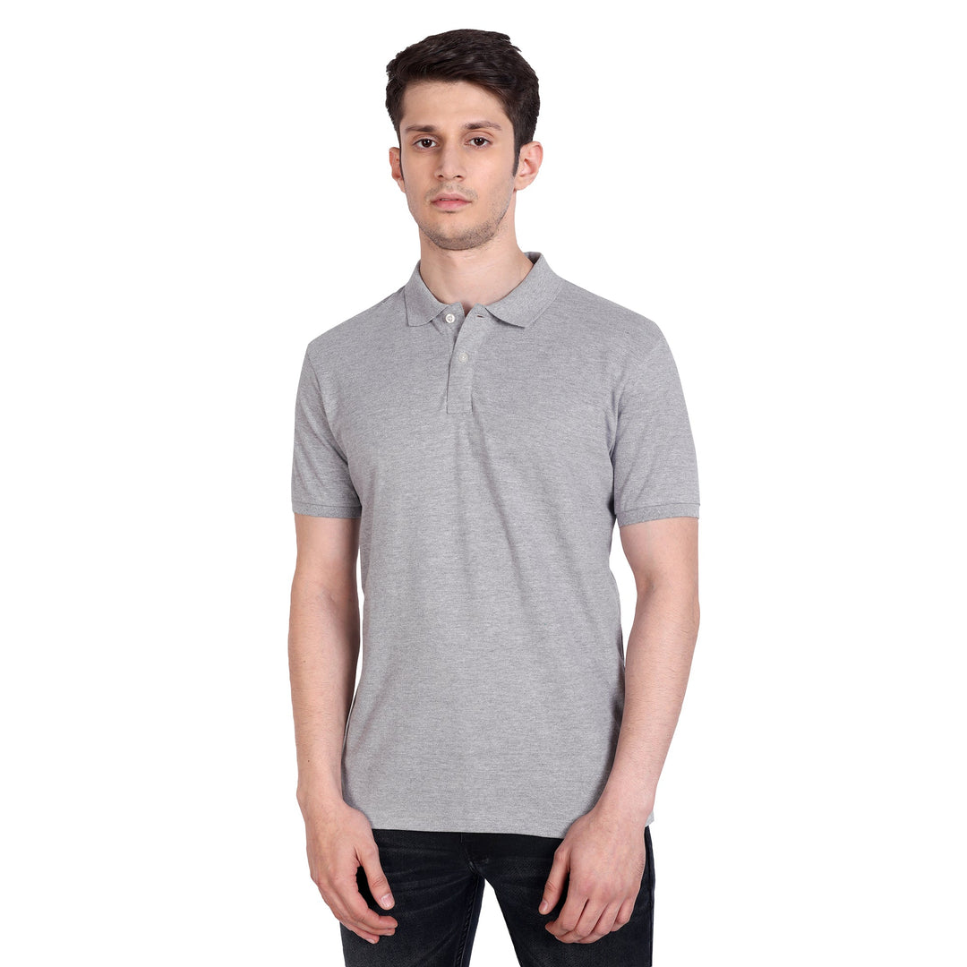 Polo by UQ (Light Grey)