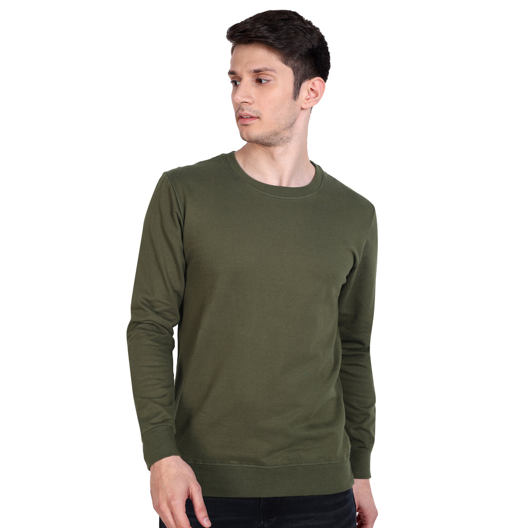 Sweat Shirt by UQ (Olive Green)