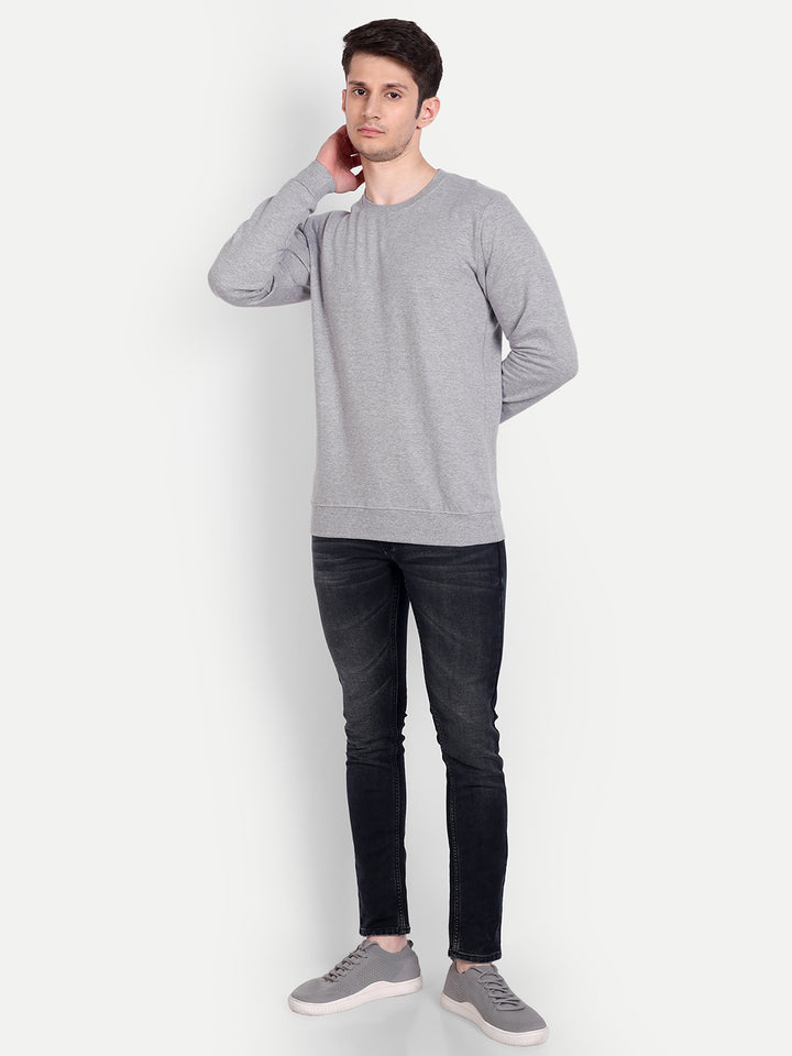 Sweat Shirt by UQ (Light Grey)