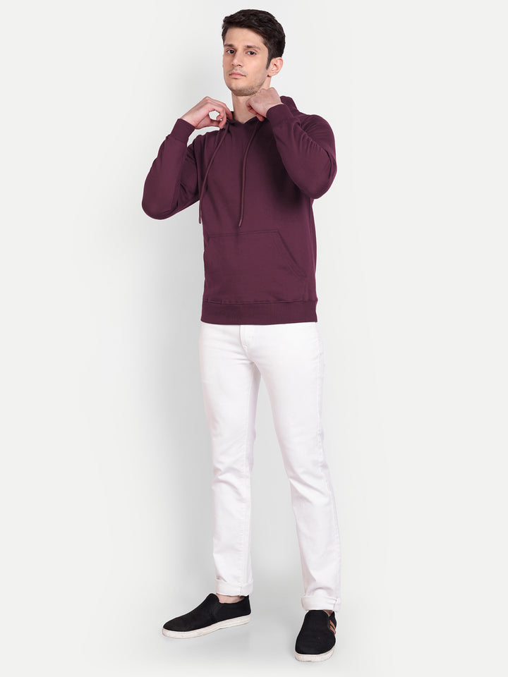 Pullover Hoodie by UQ (Maroon)