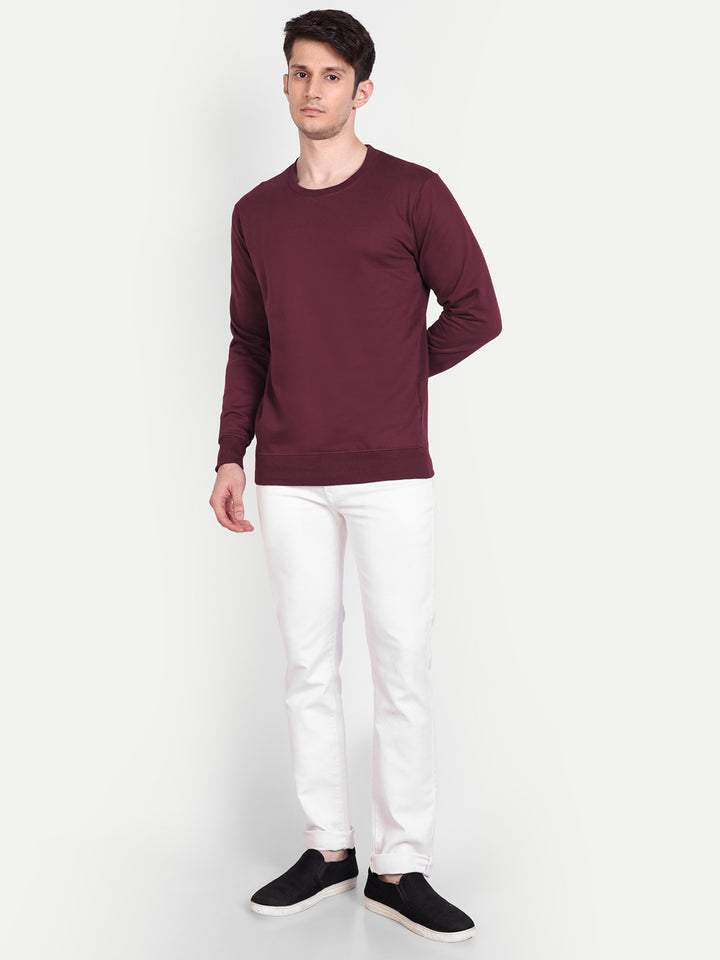 Sweat Shirt by UQ (Maroon)