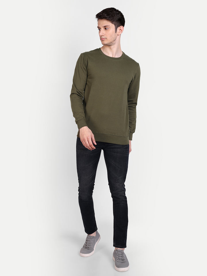 Sweat Shirt by UQ (Olive Green)