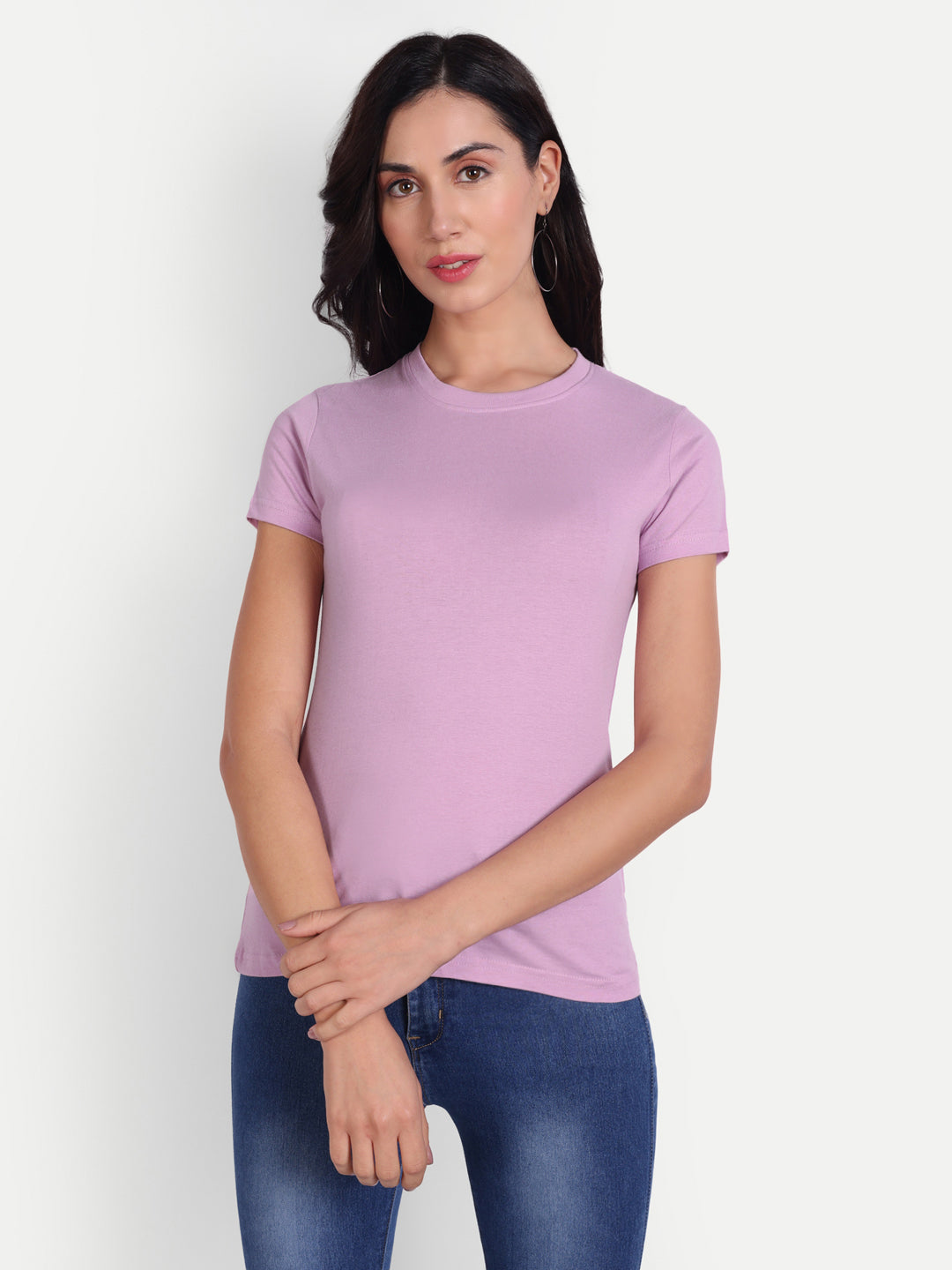 Solid Tshirt by UQ (Lilac)