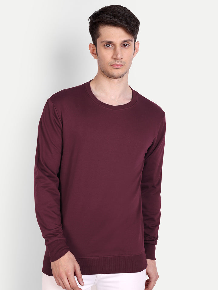 Sweat Shirt by UQ (Maroon)