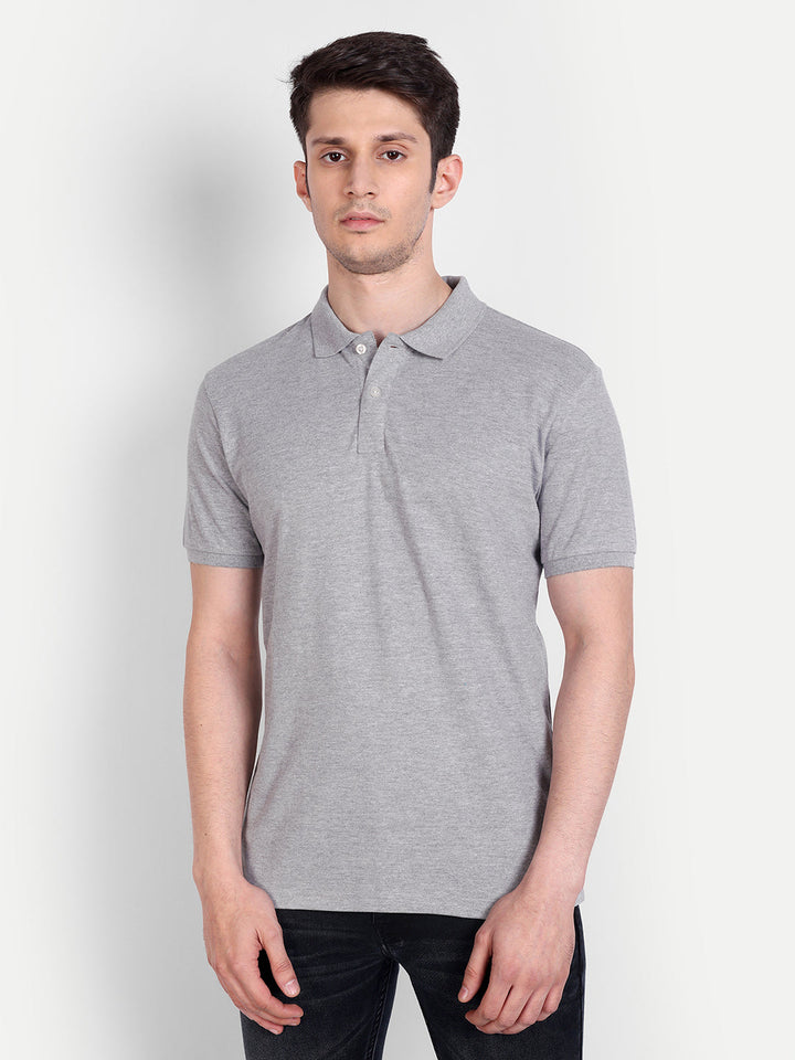 Polo by UQ (Light Grey)