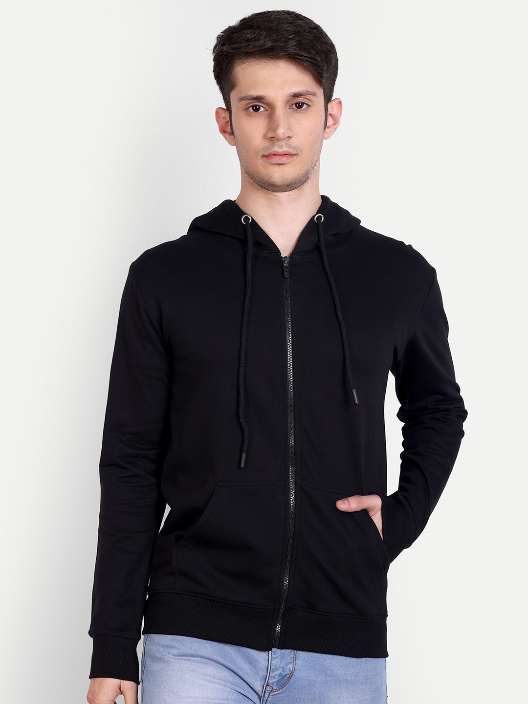 Zipper Hoodie by UQ (Black)