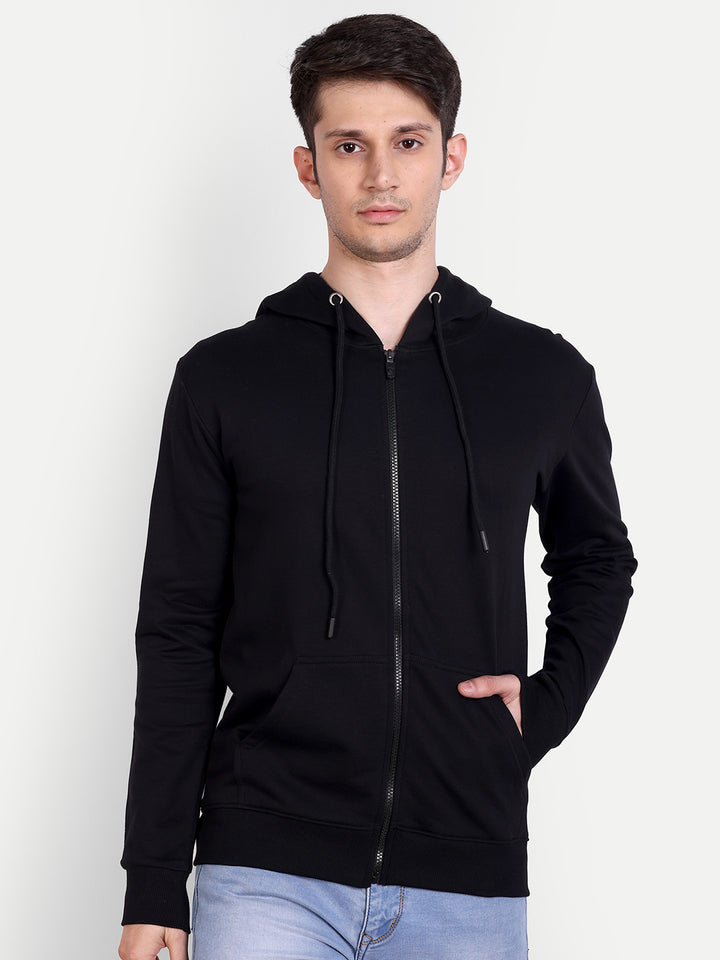 Zipper Hoodie by UQ (Black)