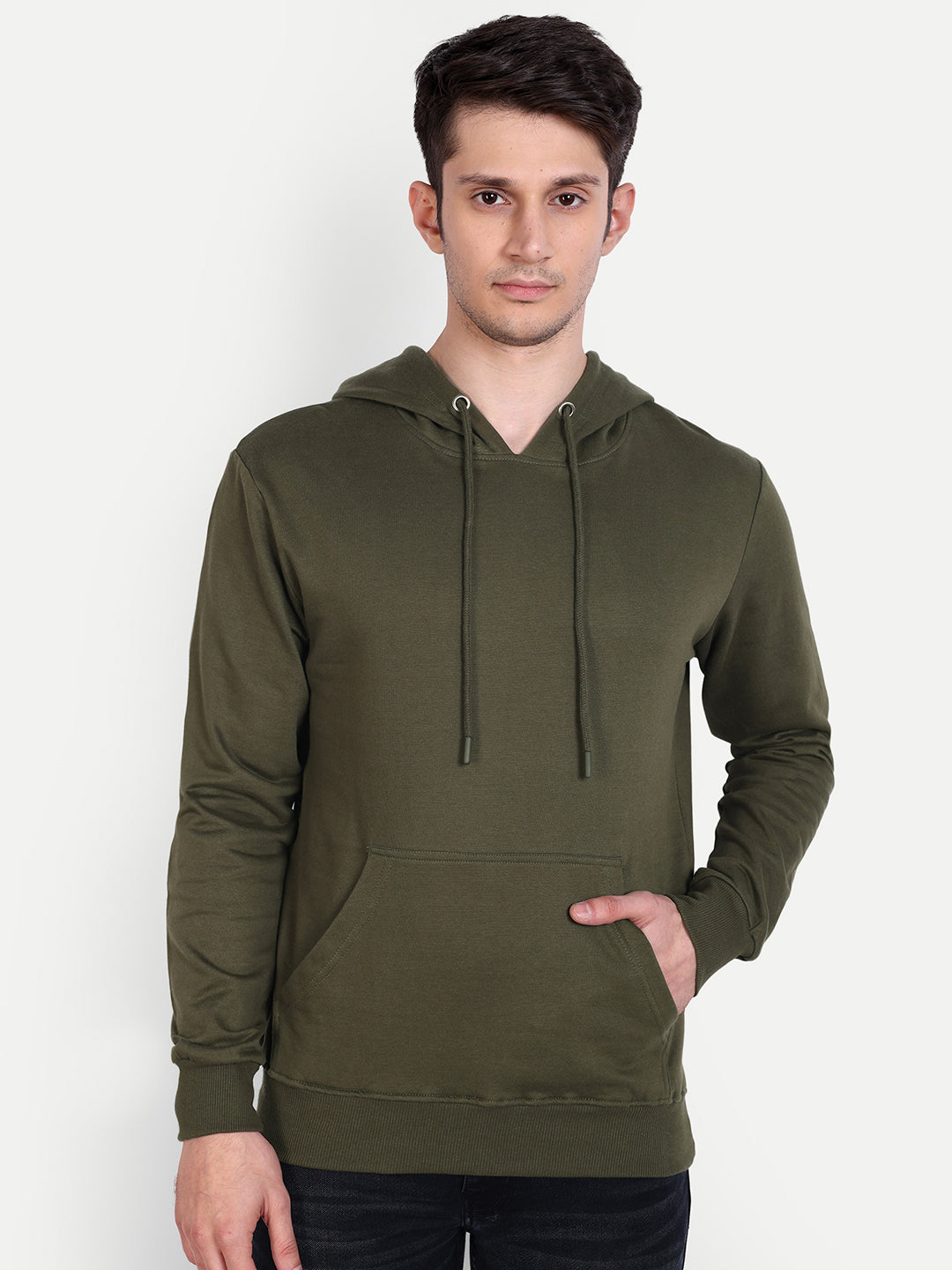 Pullover Hoodie by UQ (Olive Green)