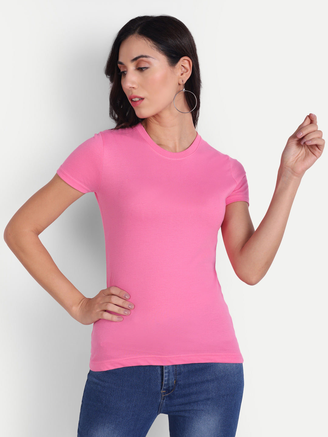 Solid Tshirt by UQ (Pink)