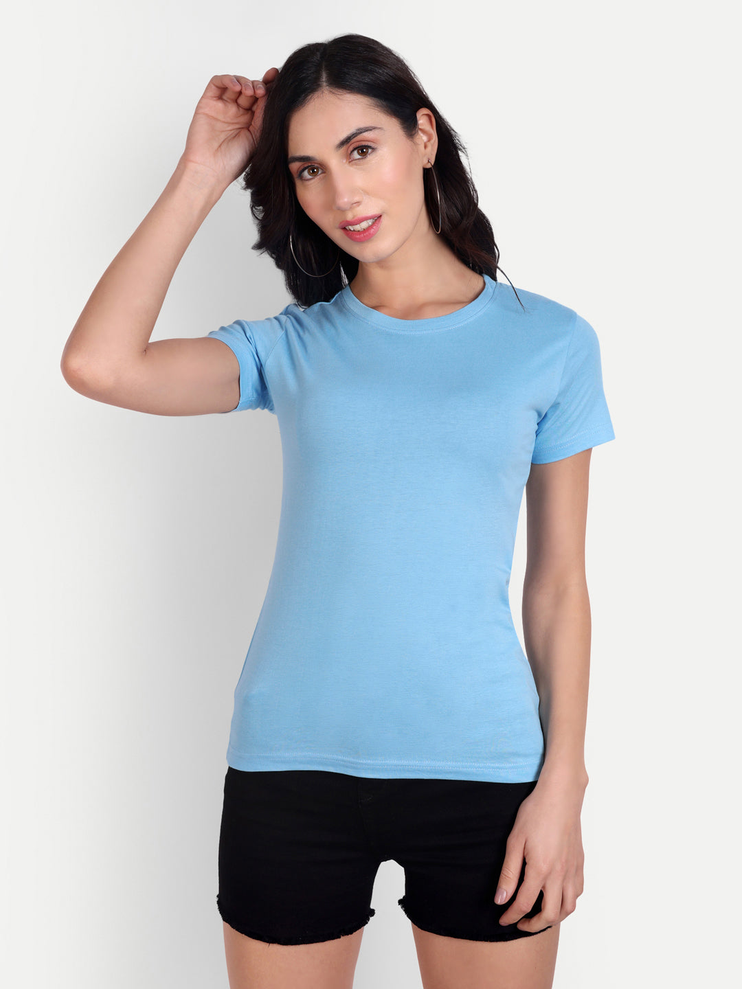 Solid Tshirt by UQ (Ocean Blue)