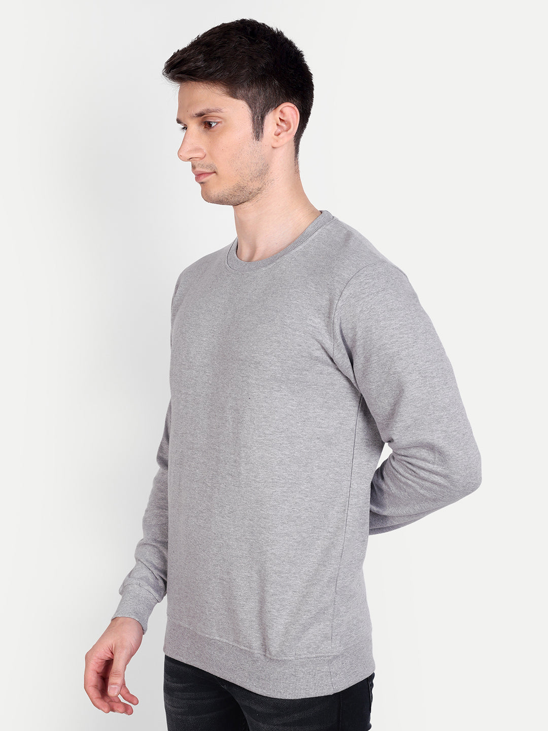 Sweat Shirt by UQ (Light Grey)