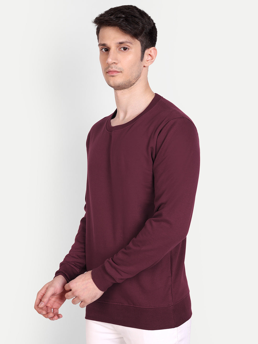 Sweat Shirt by UQ (Maroon)