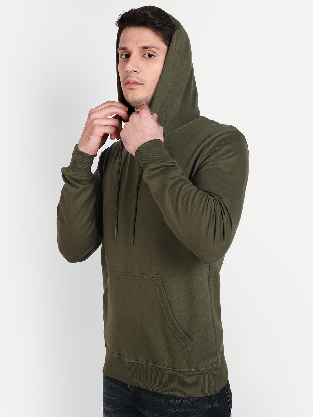 Pullover Hoodie by UQ (Olive Green)