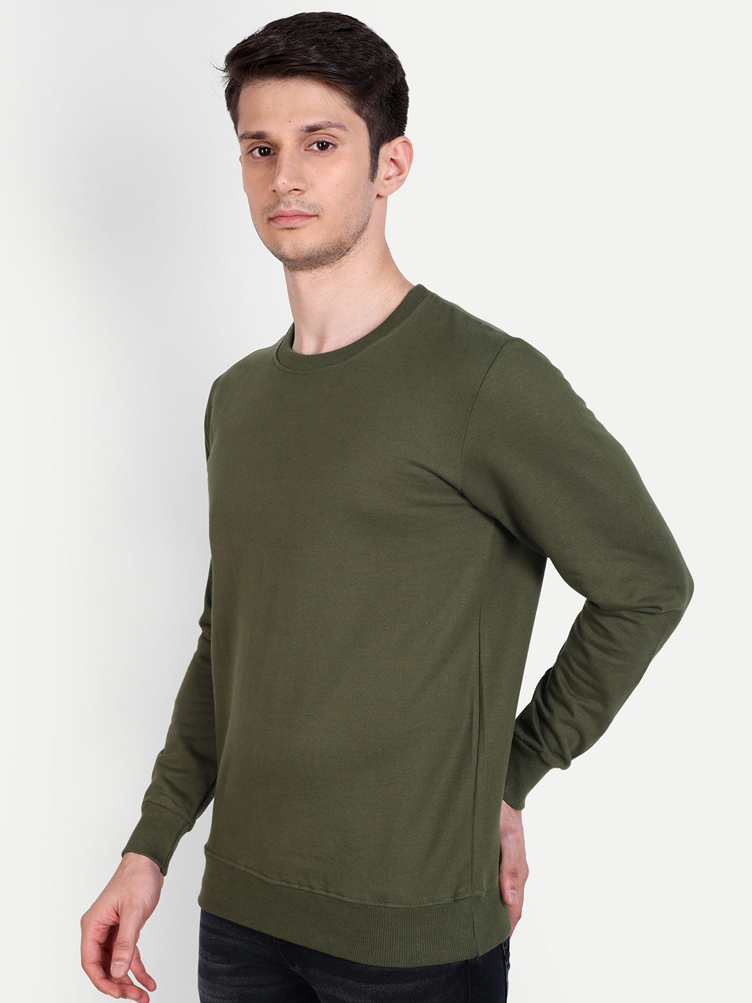 Sweat Shirt by UQ (Olive Green)