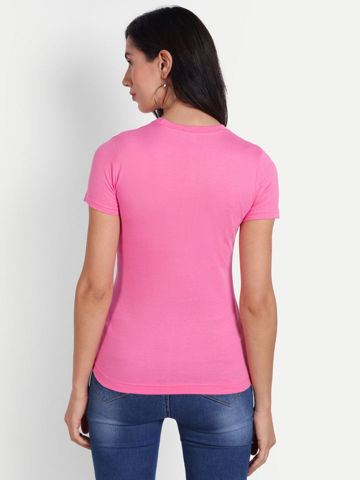 Solid Tshirt by UQ (Pink)