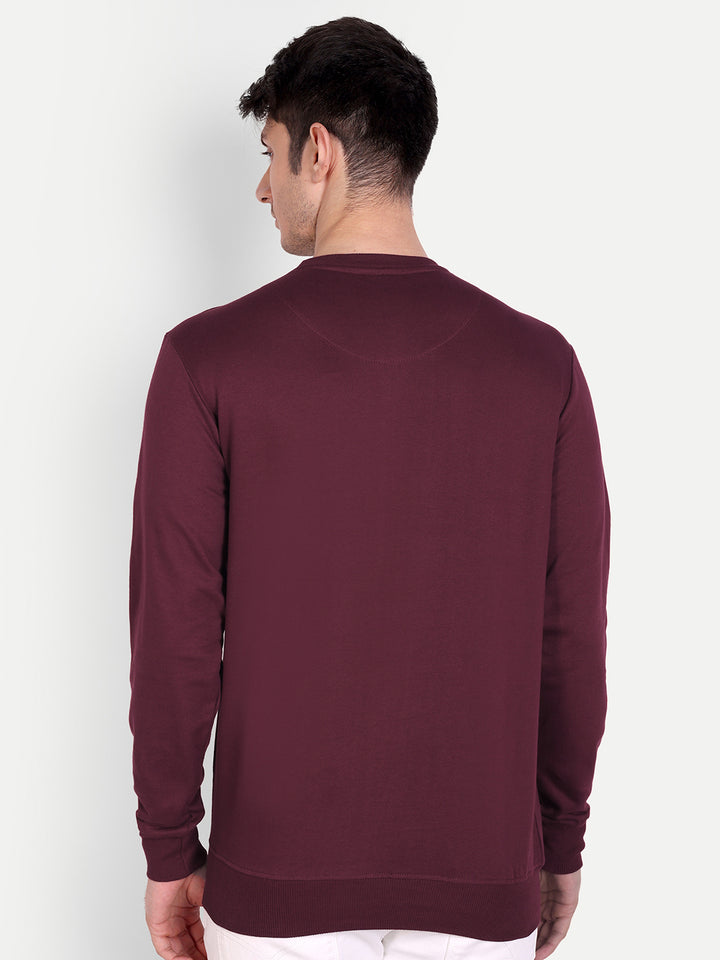 Sweat Shirt by UQ (Maroon)