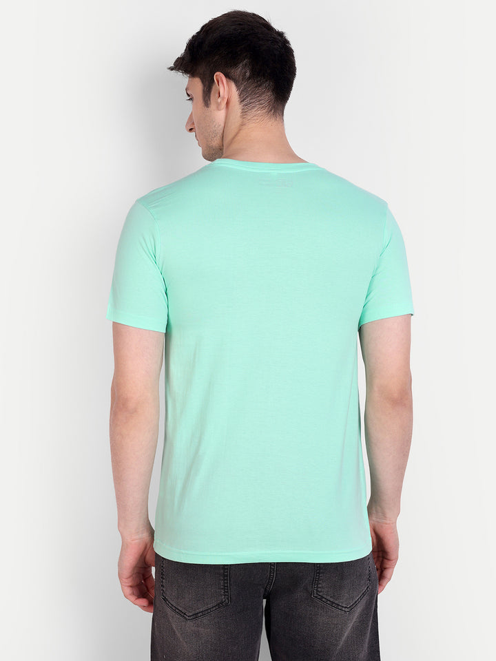 Unisex Solid T-Shirt by UQ (Mint)