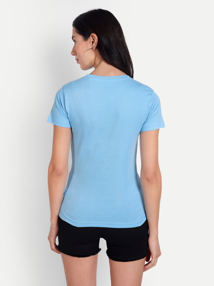 Solid Tshirt by UQ (Ocean Blue)