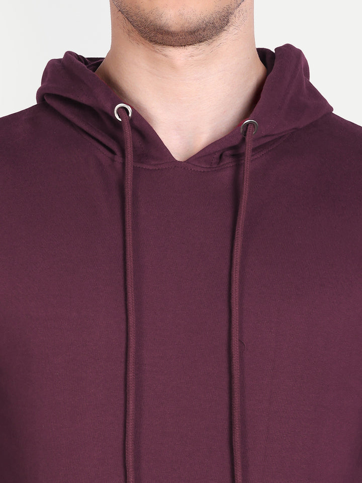 Pullover Hoodie by UQ (Maroon)