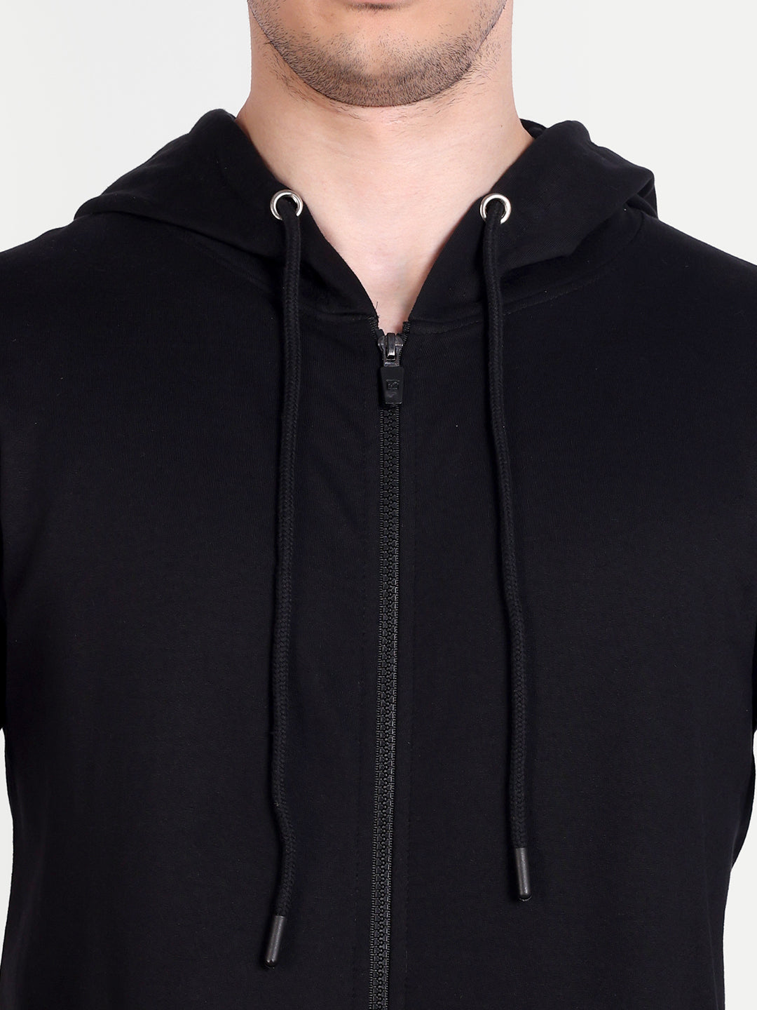 Zipper Hoodie by UQ (Black)