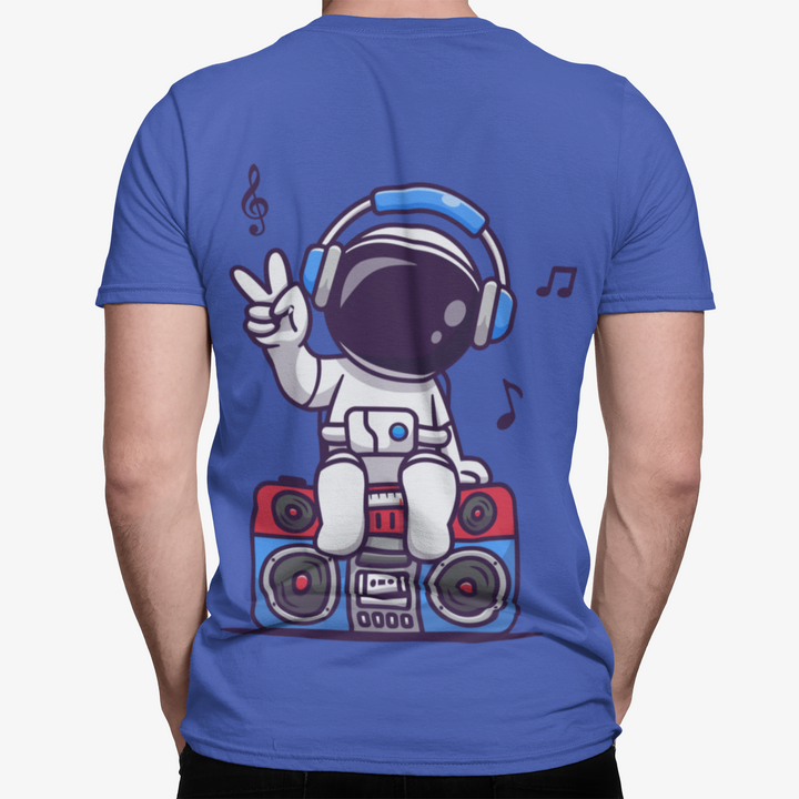 Astro Printed Tshirt by UQ(Royal Blue)