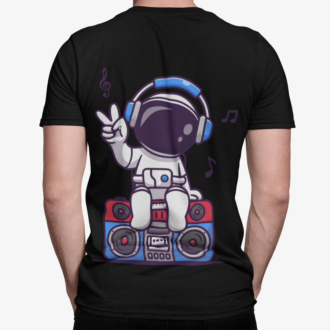 Astro Printed Tshirt by UQ(Black)