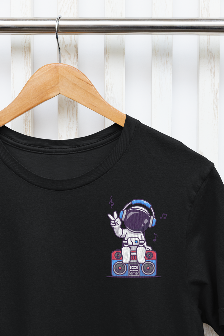 Astro Printed Tshirt by UQ(Black)