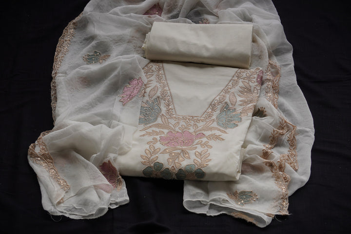 Cotton unstitched Suit set