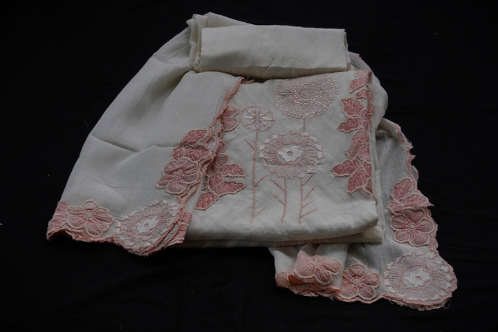 Mul cotton unstitched suit set