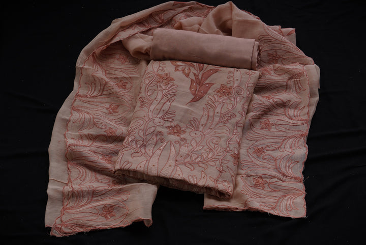Mul Cotton unstitched suit set