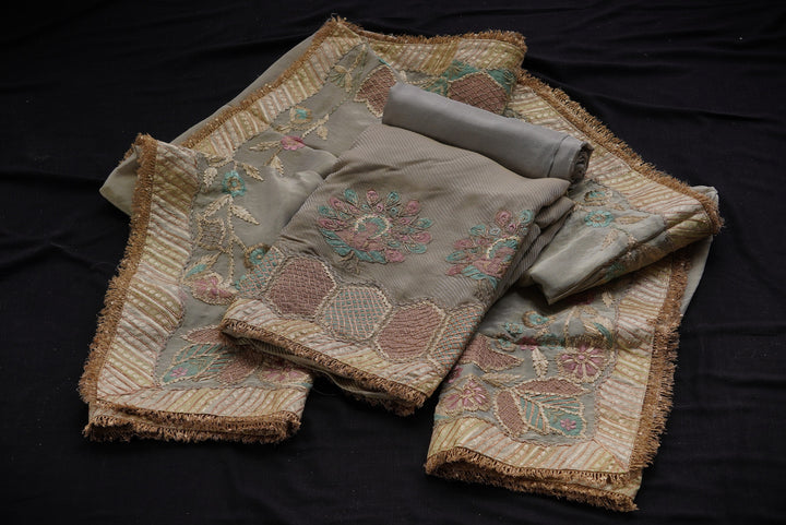 Shimmer Tissue unstitched suit set