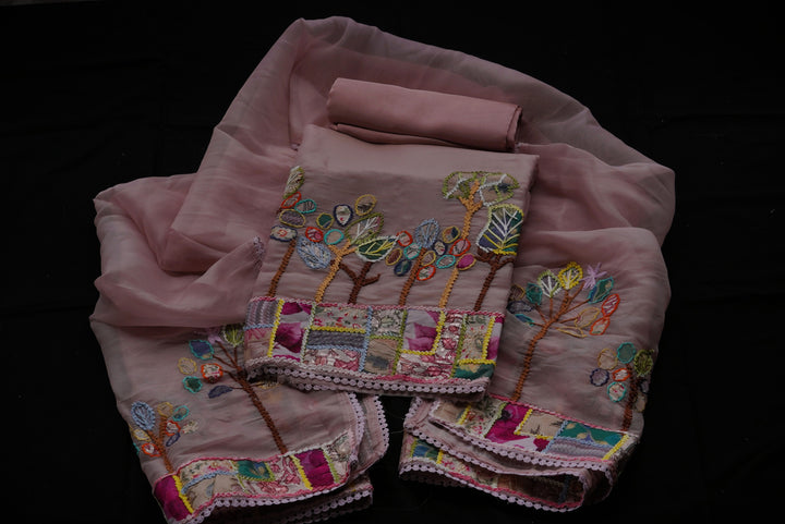 Burberry Shimmer Unstitched Suit set