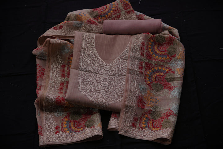 Crush tissue Unstitched Suit set