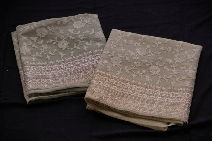 Crushed Tissue Unstitched Suit set