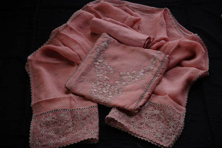 Mul cotton Unstitched Suit set