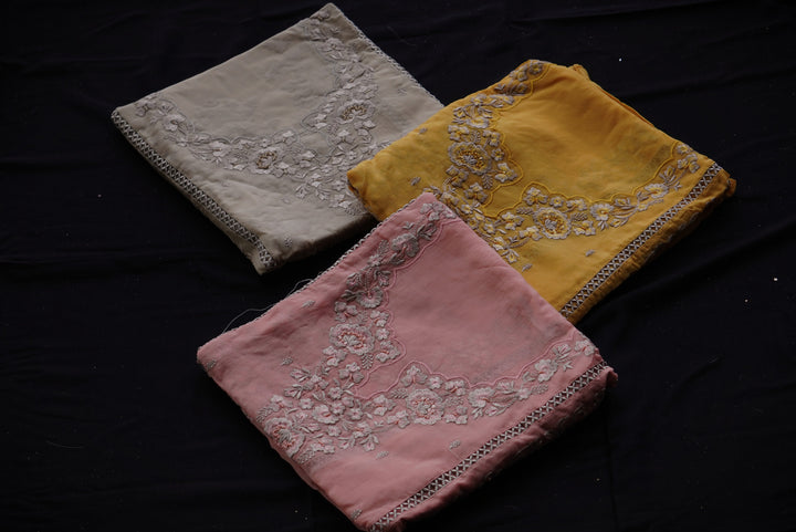 Mul cotton Unstitched Suit set