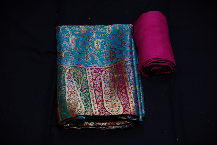 Dola Silk Unstitched Suit set
