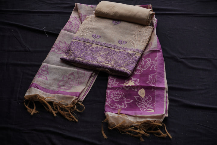 Khadi Unstitched Suit