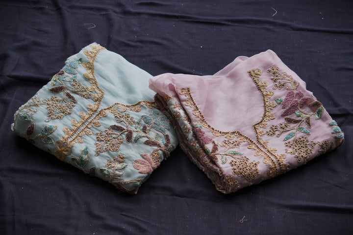 Silk Unstitched Suit Set