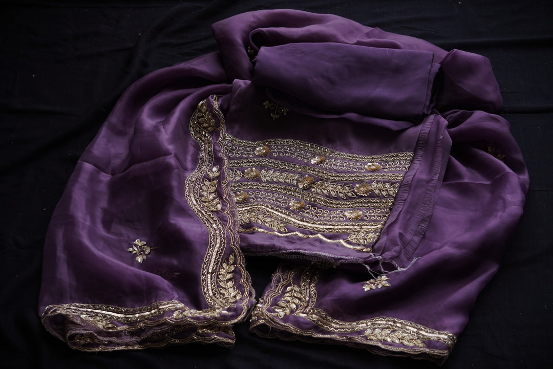 Avinya Silk with Hand Embroidery