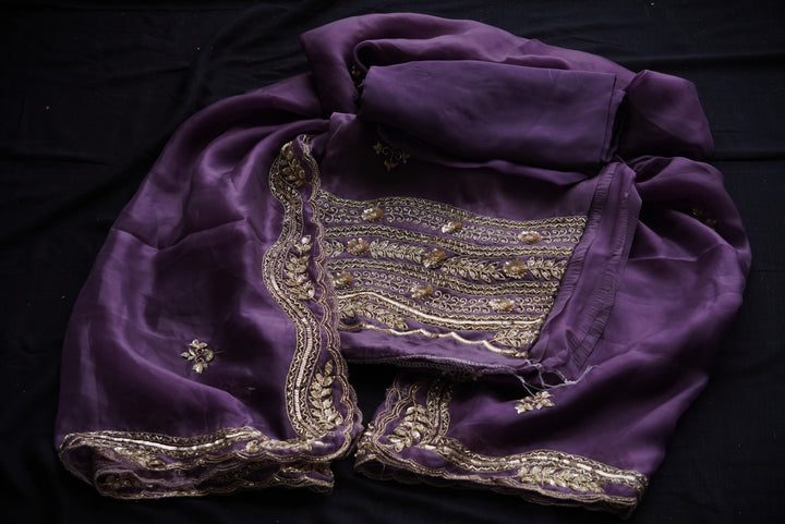 Avinya Silk with Hand Embroidery