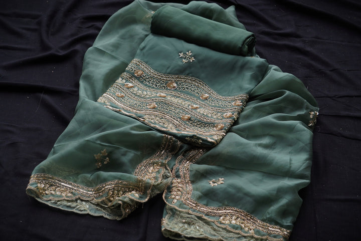 Avinya Silk with Hand Embroidery