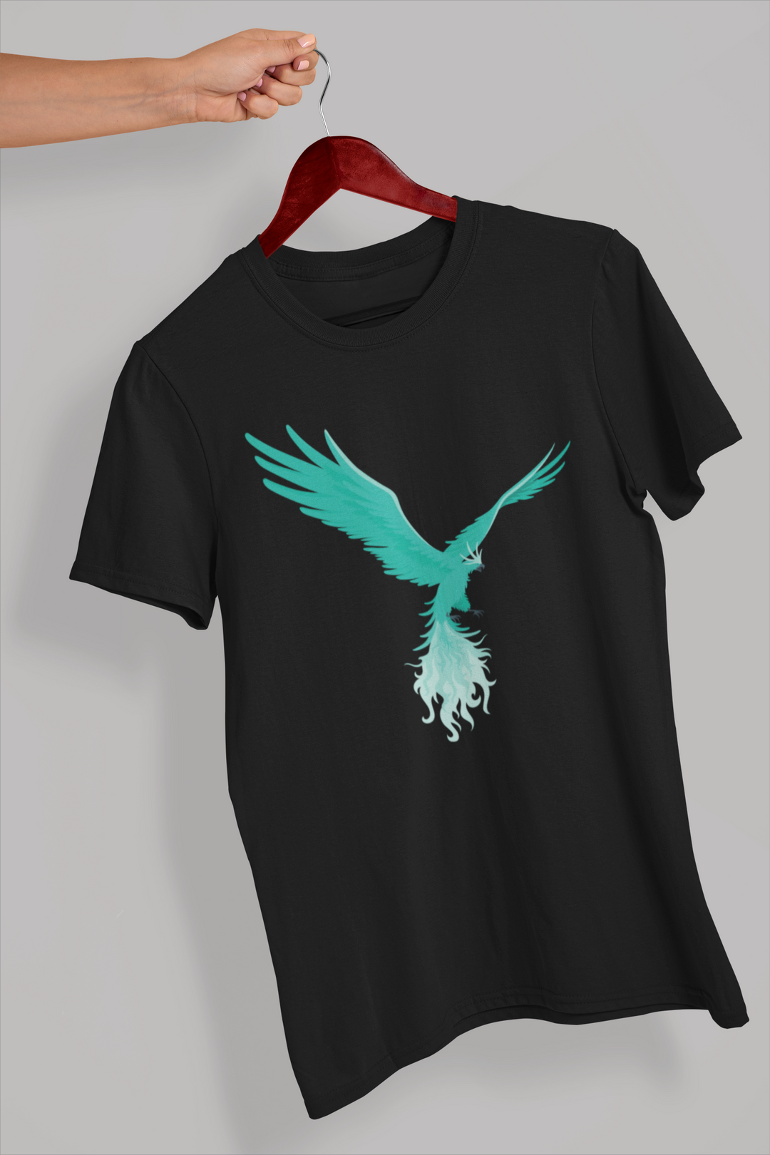 Gphoenix Printed Tshirt by UQ(Black)