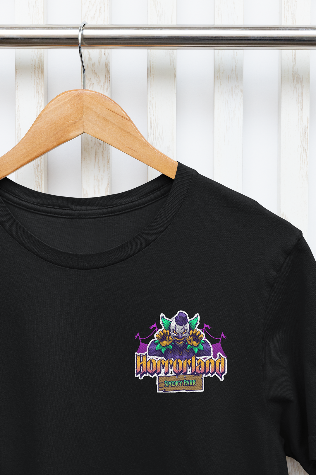 Horrorland Printed Tshirt by UQ(Black)