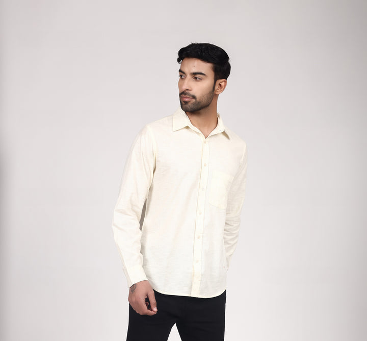 Linen Shirt - Cream