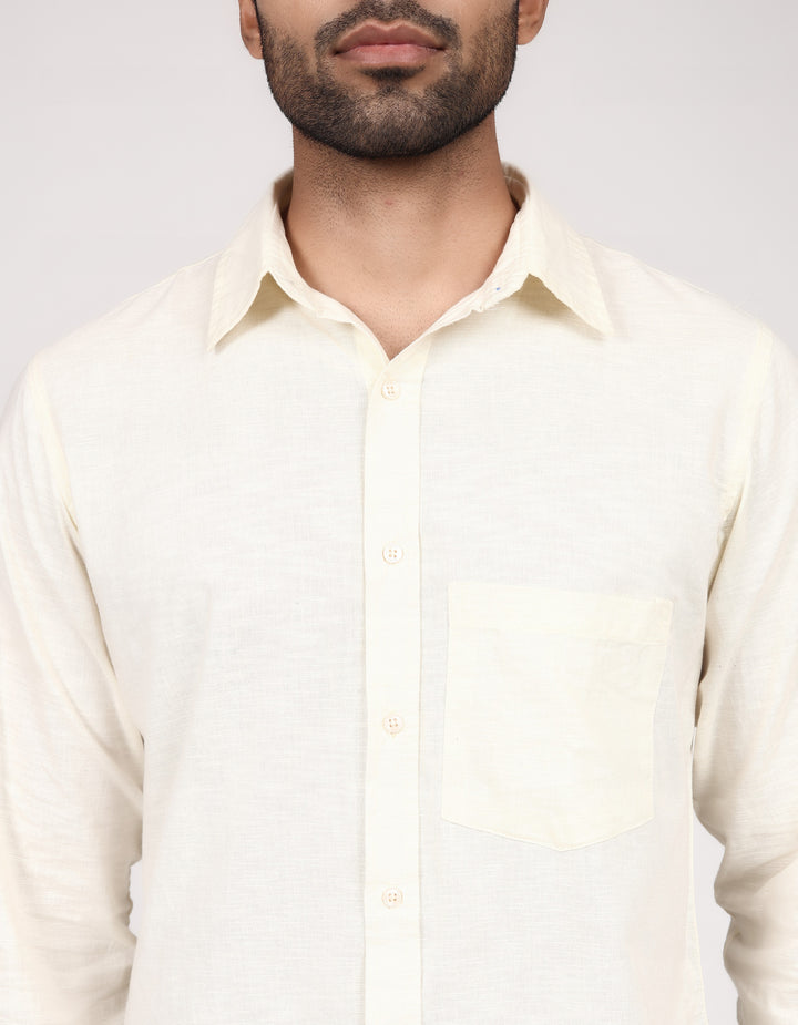 Linen Shirt - Cream